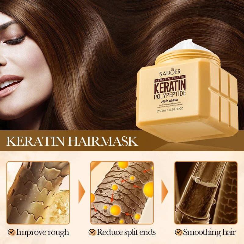 Sadoer Keratin Polypeptide Hair Mask 500ml